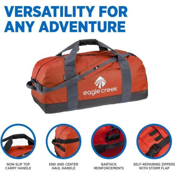 No Matter What Duffle Bag for Travel  Durable and Water-Resistant with Removable - Picture 3 of 7